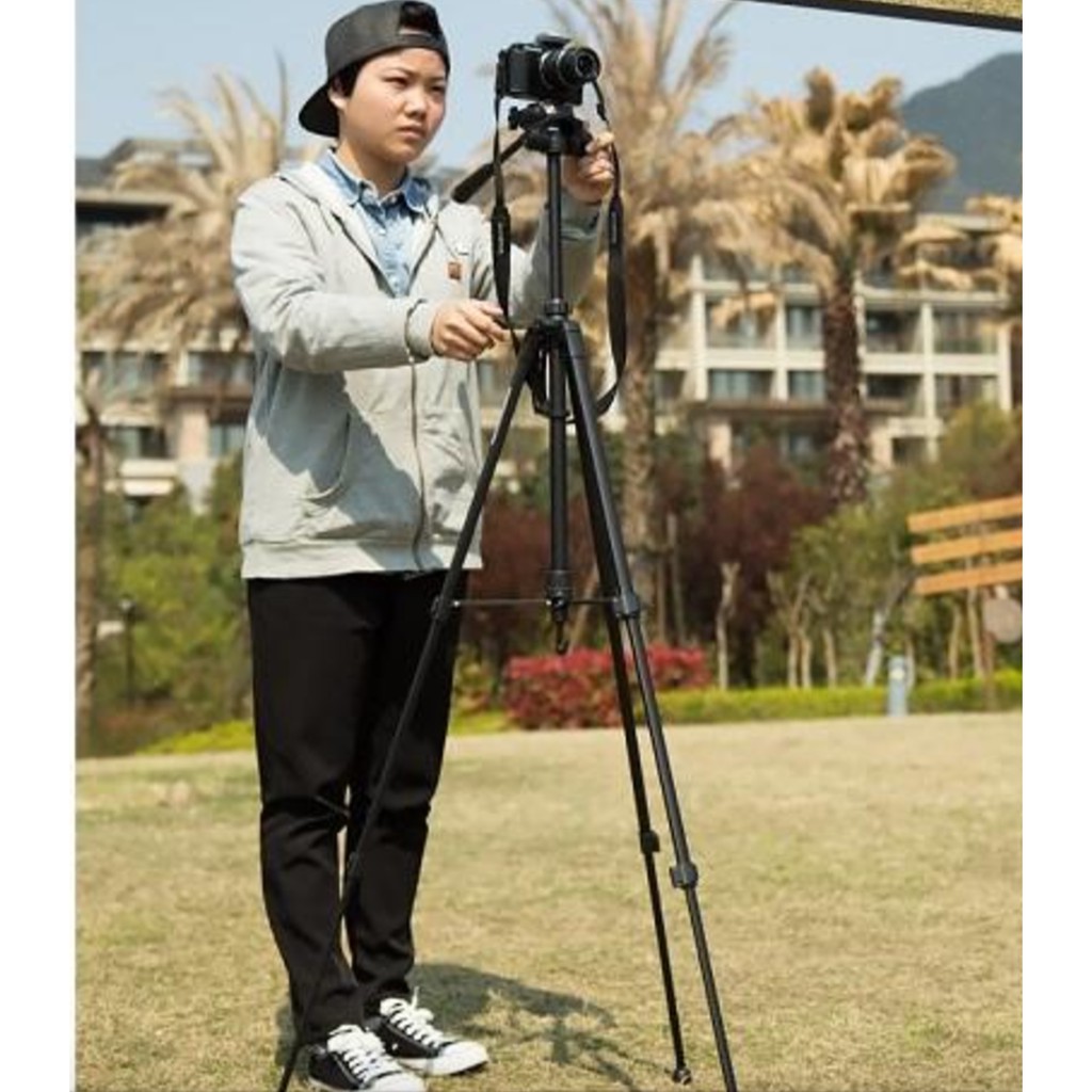 Chân đế tripod chuyên nghiệp cho điện thoại và máy ảnh Weifeng WT3520