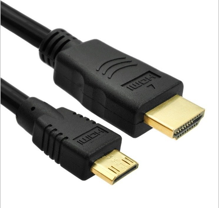 Cáp chuyển MINI HDMI RA HDMI chuyên máy ảnh, TABLET, điện thoại lên Tivi