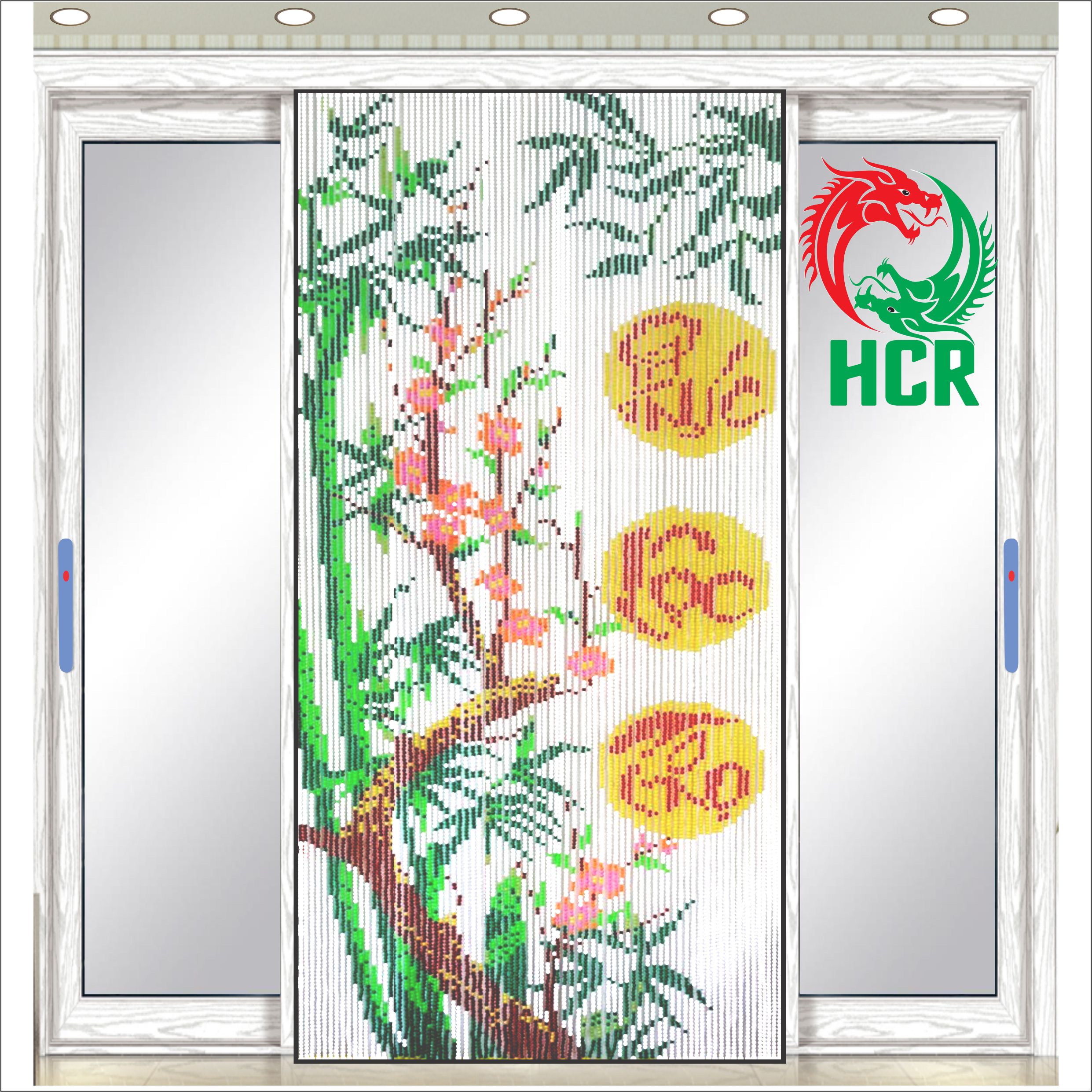 Màn hạt nhựa - Công ty Hai Con Rồng - Code 836 Phúc Lộc Thọ
