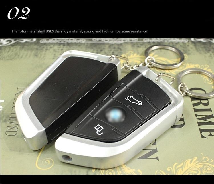 Bật lửa gas khò móc khóa hình Remote xe BMW mẫu TH819