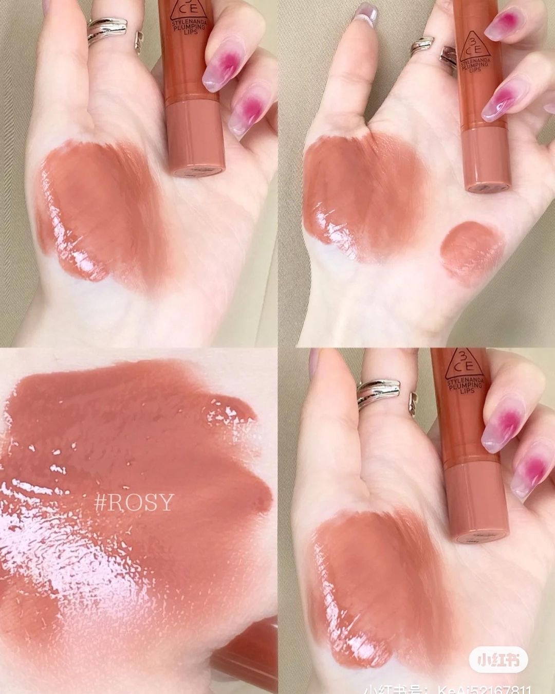 Son 3CE Plumping Lips Dưỡng có màu Hàn Quốc