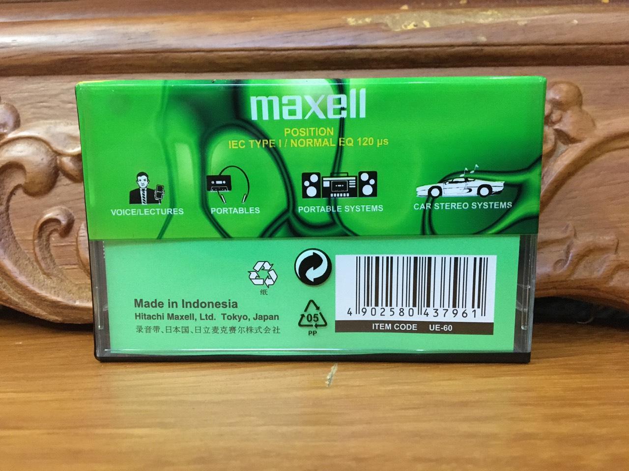 [MDCD] Hộp 10 Băng Trắng MX 60 phút
