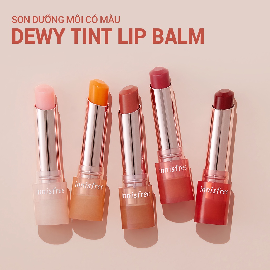 Son dưỡng Innisfree Glow Tint Lip Balm mẫu mới