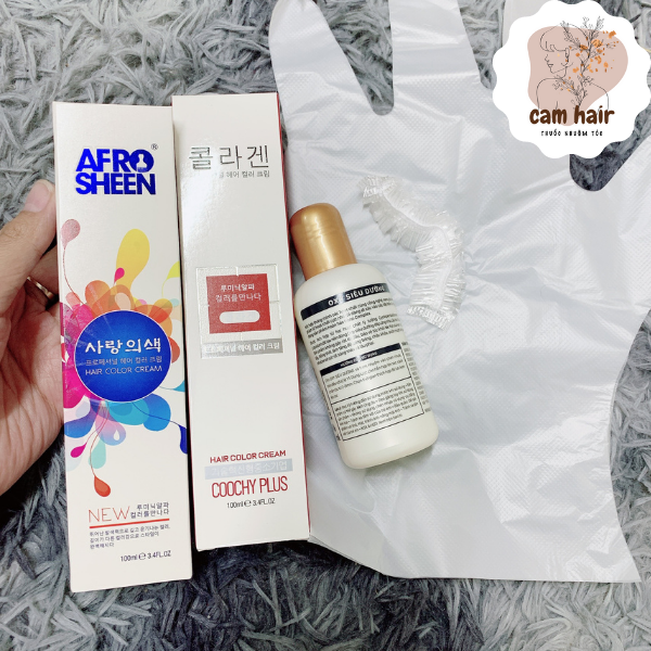 Thuốc Nhuộm Tóc Tím Lavender Nhuộm Tại Nhà ( Tặng oxi + găng tay+hdsd)