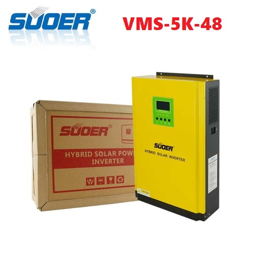 Bộ đổi điện đa dụng suoer 5kw-48v mppt 500v sạc mppt 80a sạc ac 80a - vms-5k-48