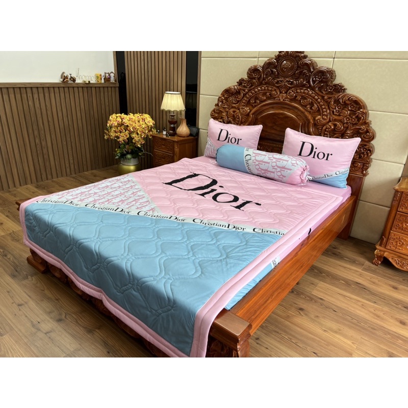 Bộ ga gối Lạnh 5D cao cấp ( nhận may theo yêu cầu)