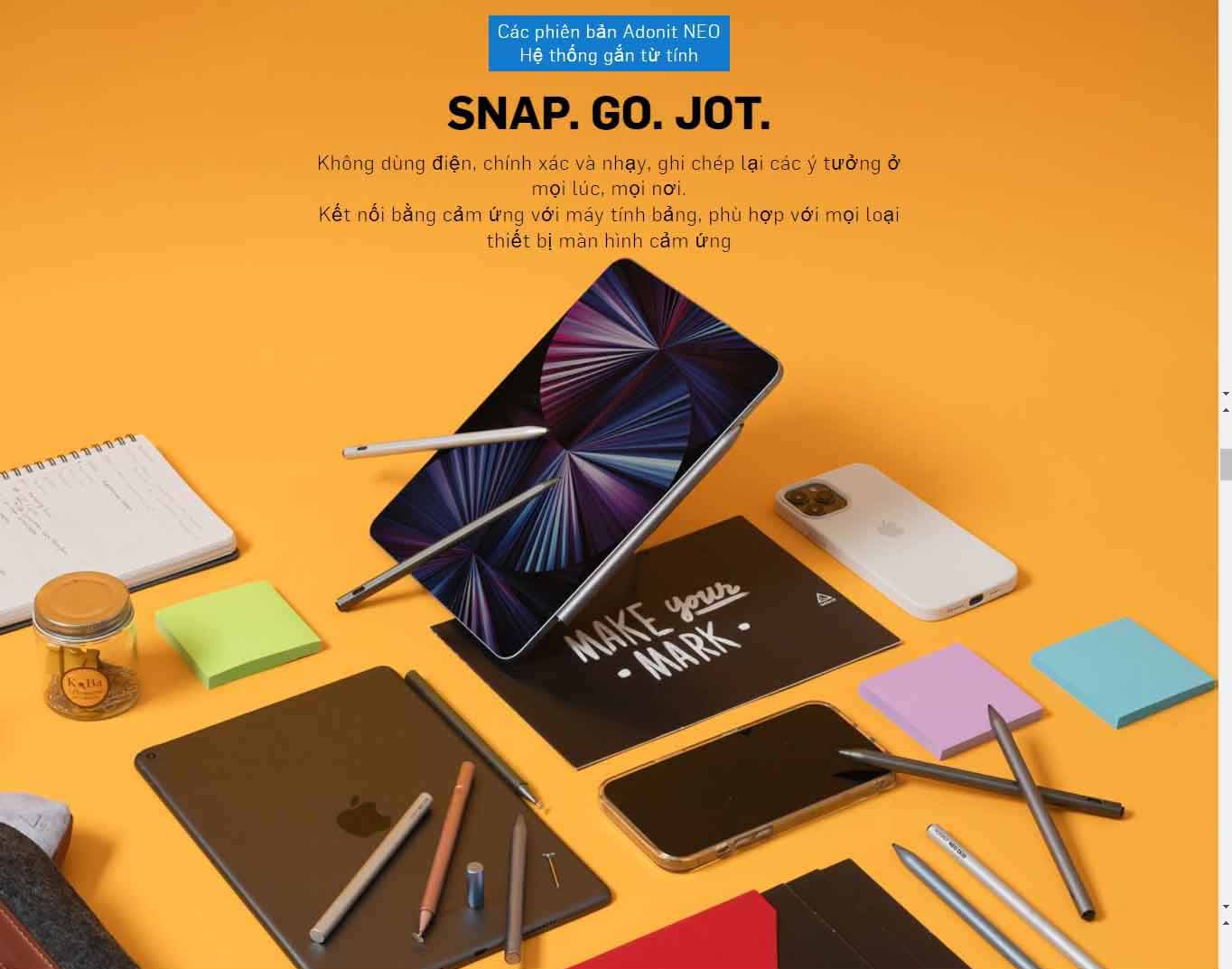 Bút cảm ứng Adonit Neo Litte Magnetic