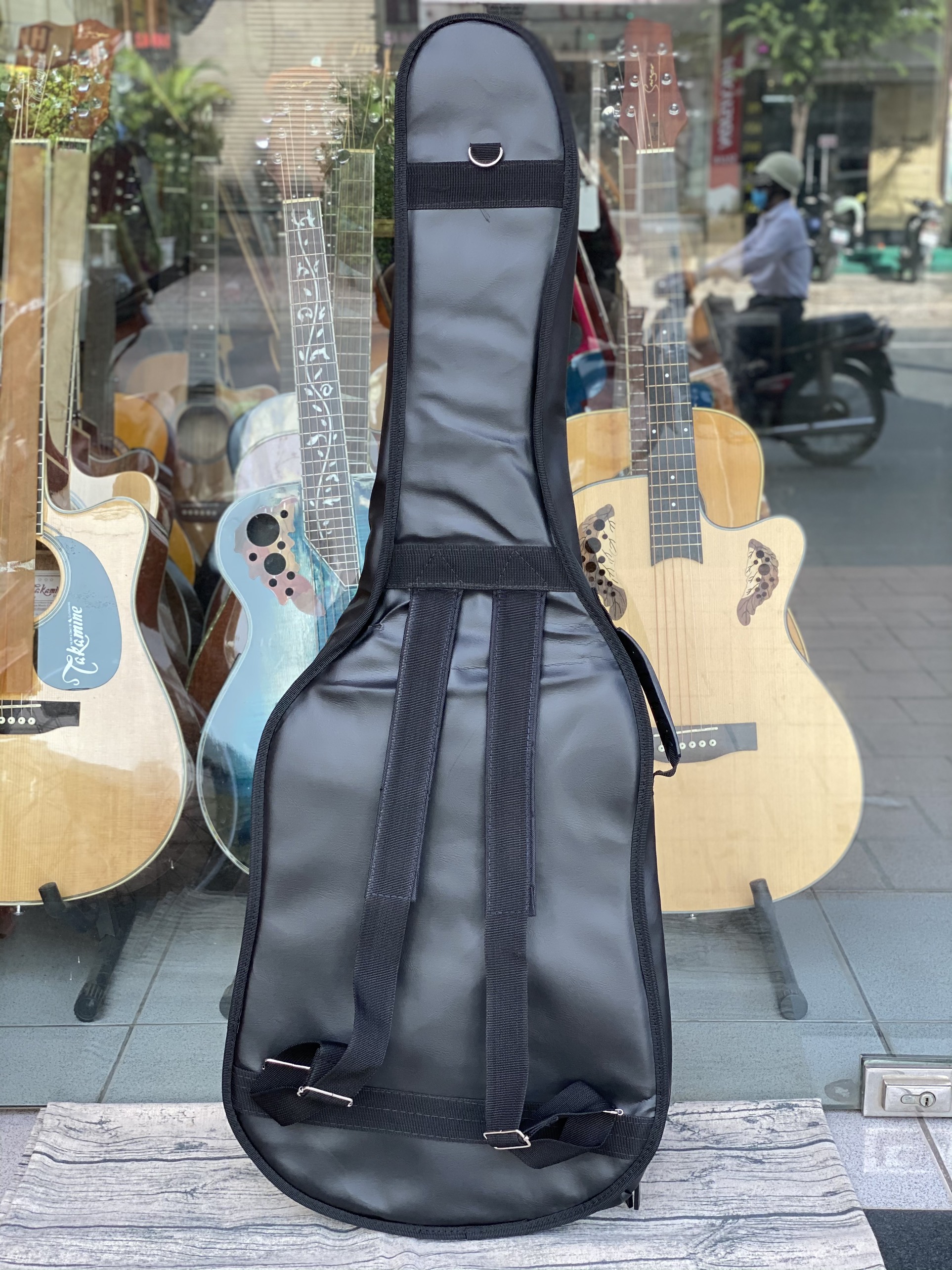 Bao da đàn guitar điện 3 lớp