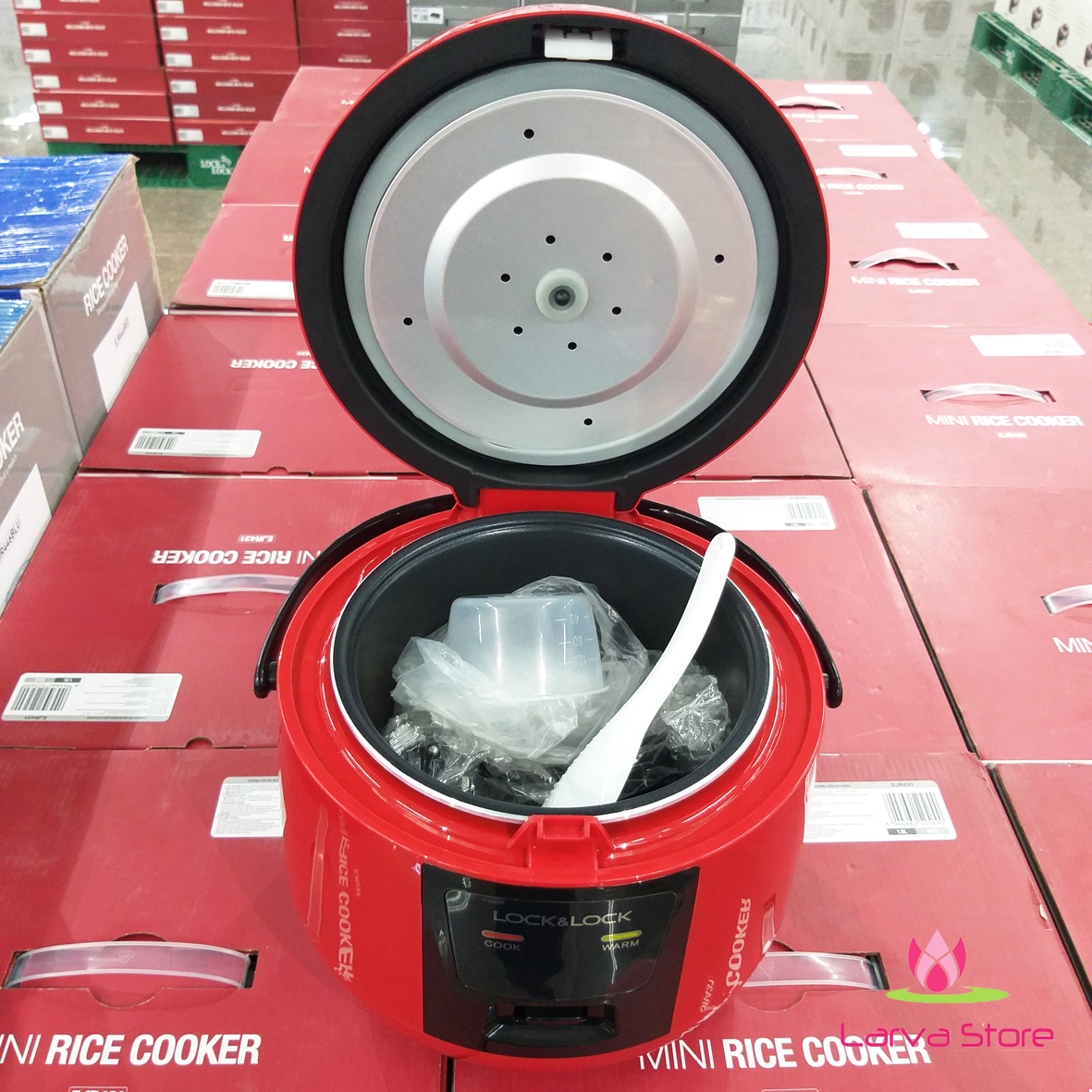 Nồi Cơm Điện 1 Lít Lock&Lock EJR431 Hàng Chính Hãng