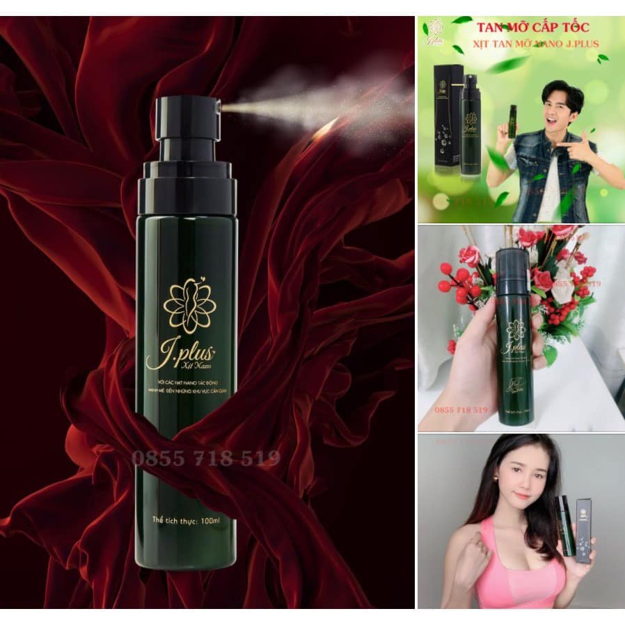 Xịt tan mỡ nano J.PLUS