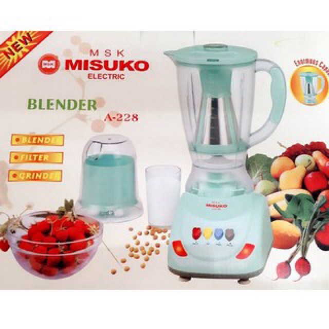 Máy Xay Sinh Tố Misuko A228 Có BẢo Hành