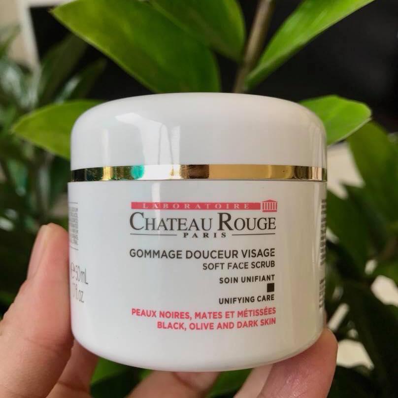 [HCM]Tẩy Tế Bào Chết Trắng Da CHATEAU ROUGE Soft Face Scrub 50ml