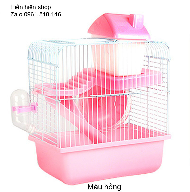 Lồng chuột hamster 2 tầng