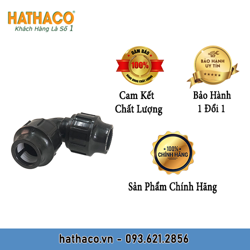 Cút Đều 20 HATHACO (Co 90 Độ) Dùng Cho Ống HDPE