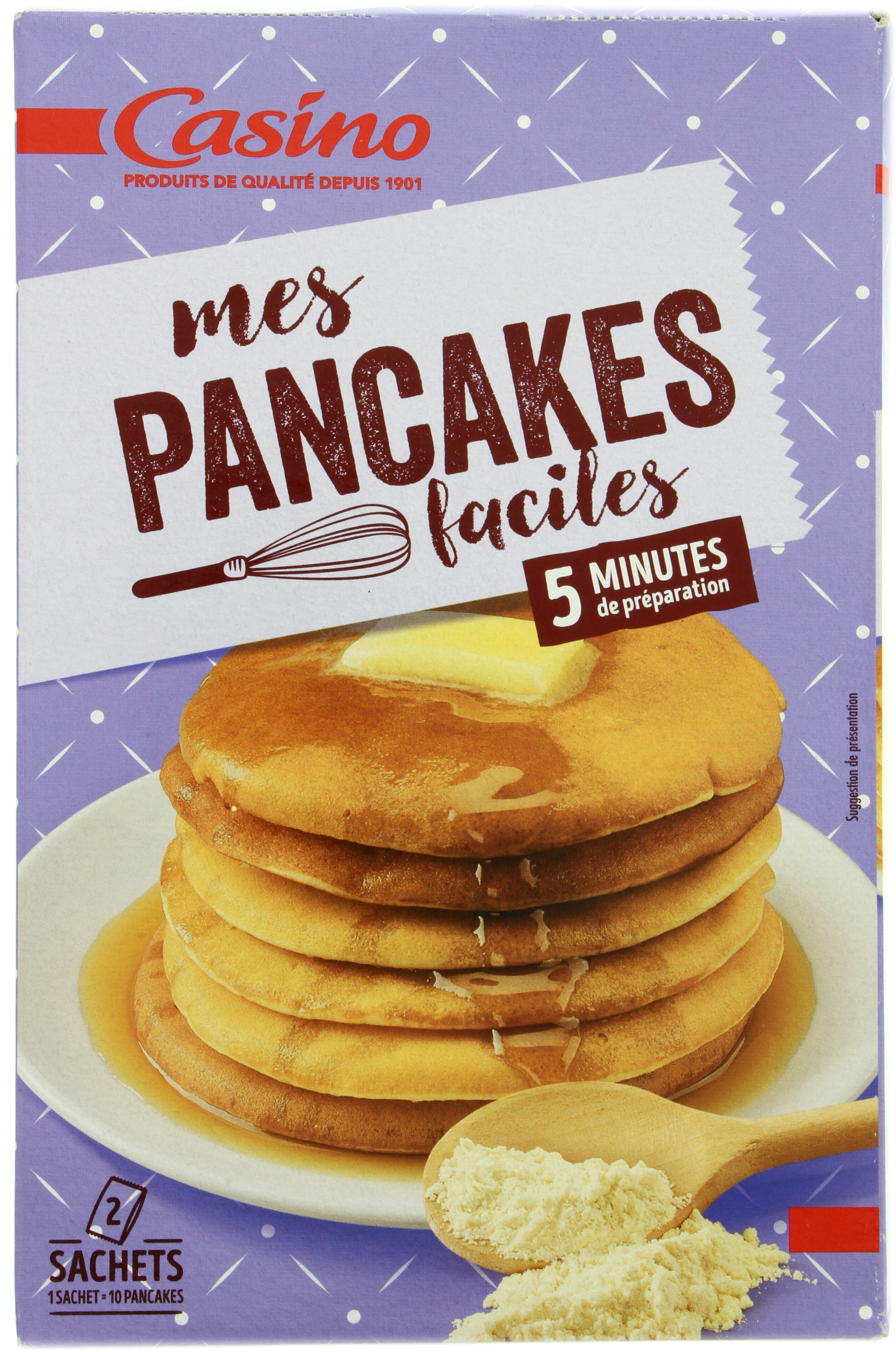 Bột bánh Pancake CSN 350g - CSN Mes Pancake faciles