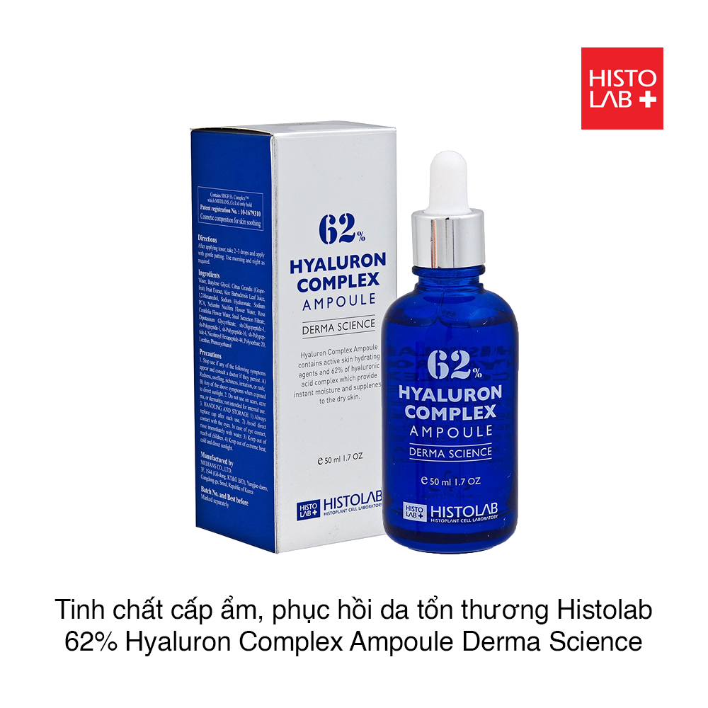 Serum Cấp Ẩm, Phục Hồi Da Histolab 62% Hyaluron Complex 50ml