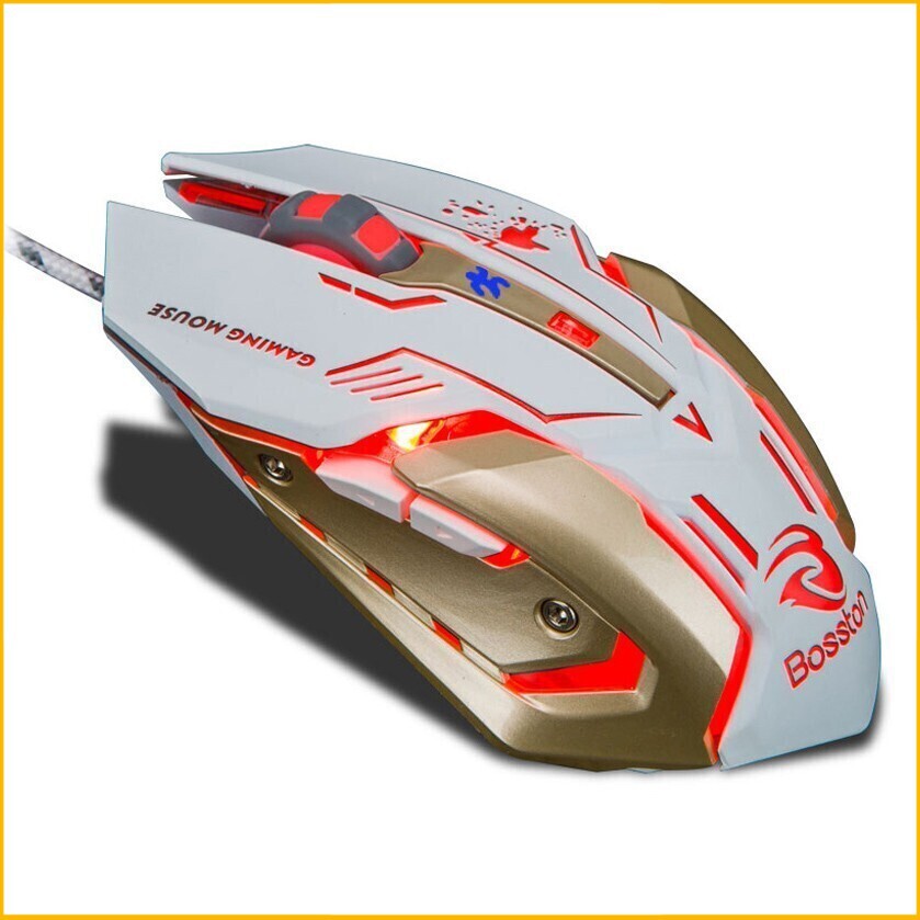 [HCM]Chuột game thủ đèn led có dây Bosston BS-11 DPI 2400