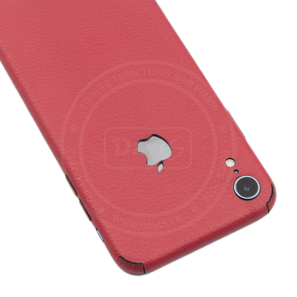 Dán da full viền iphone XR, làm từ da thật cao cấp - Chính hãng Davis