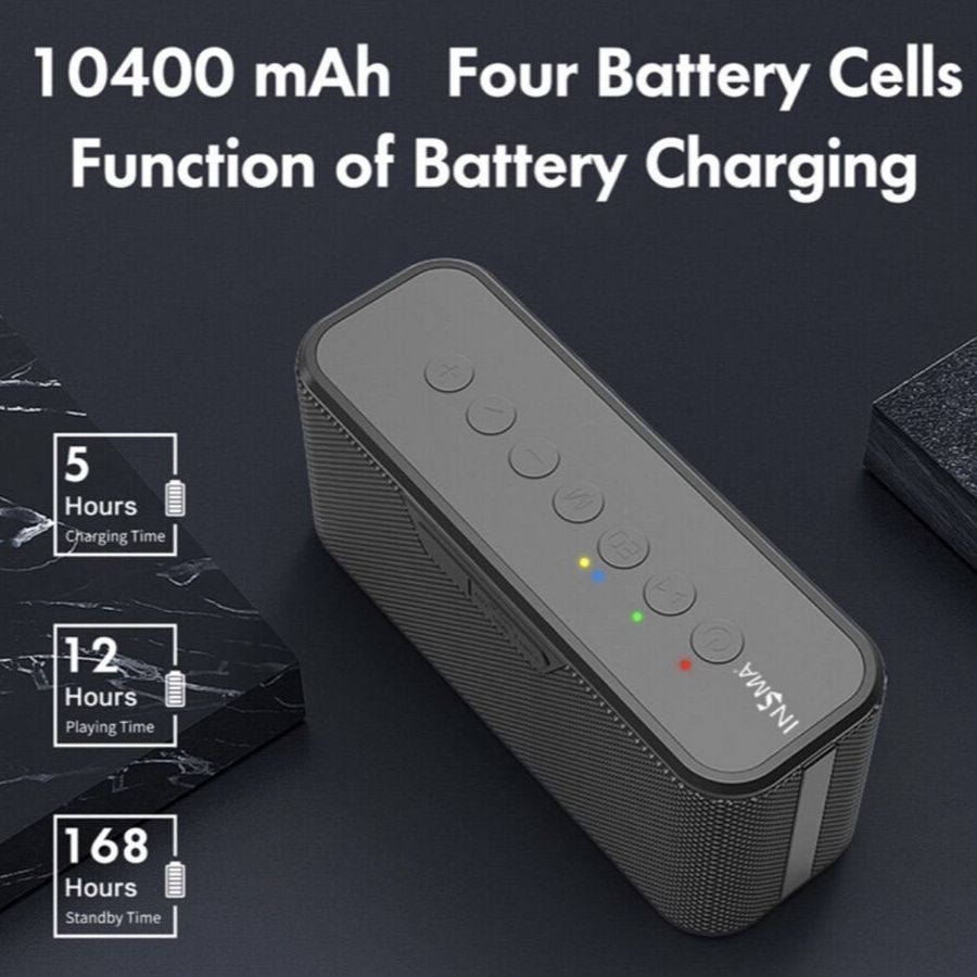 Loa Bluetooth INSMA S800 80W Siêu Bass