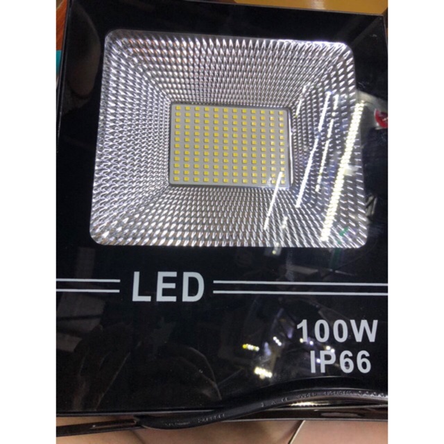 ĐÈN PHA 100W IP66 MẶT KÍNH - ĐÈN PHA 100W