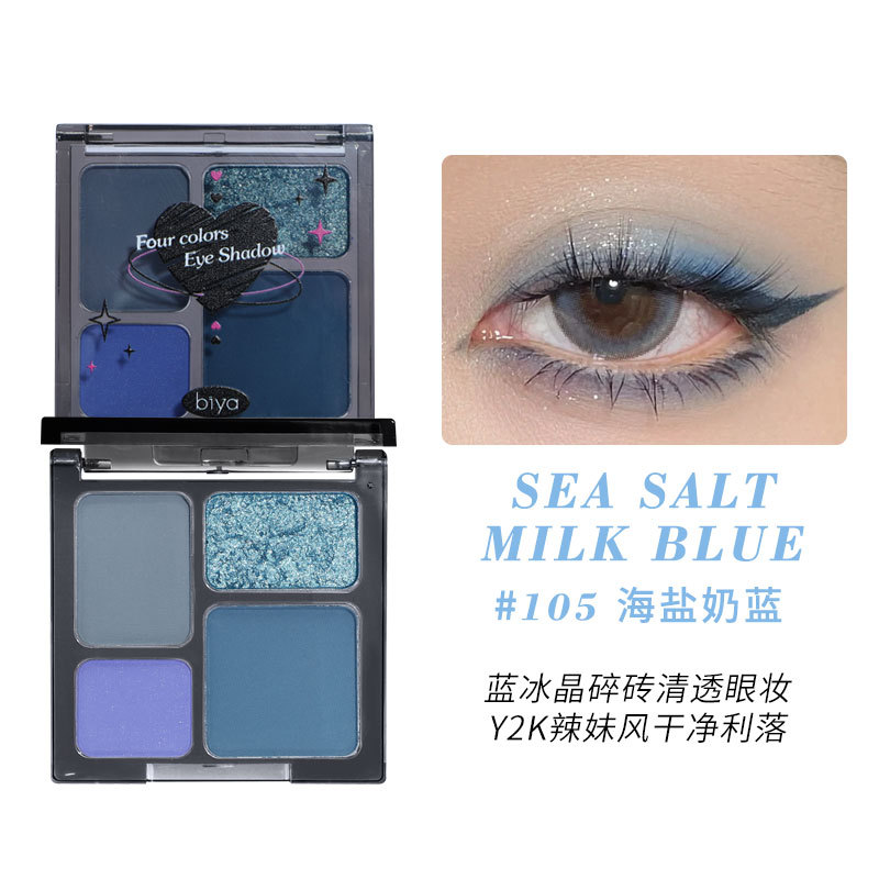 Phấn Mắt BIYA 4 Ô Trang Điểm Mắt Khói BY7726