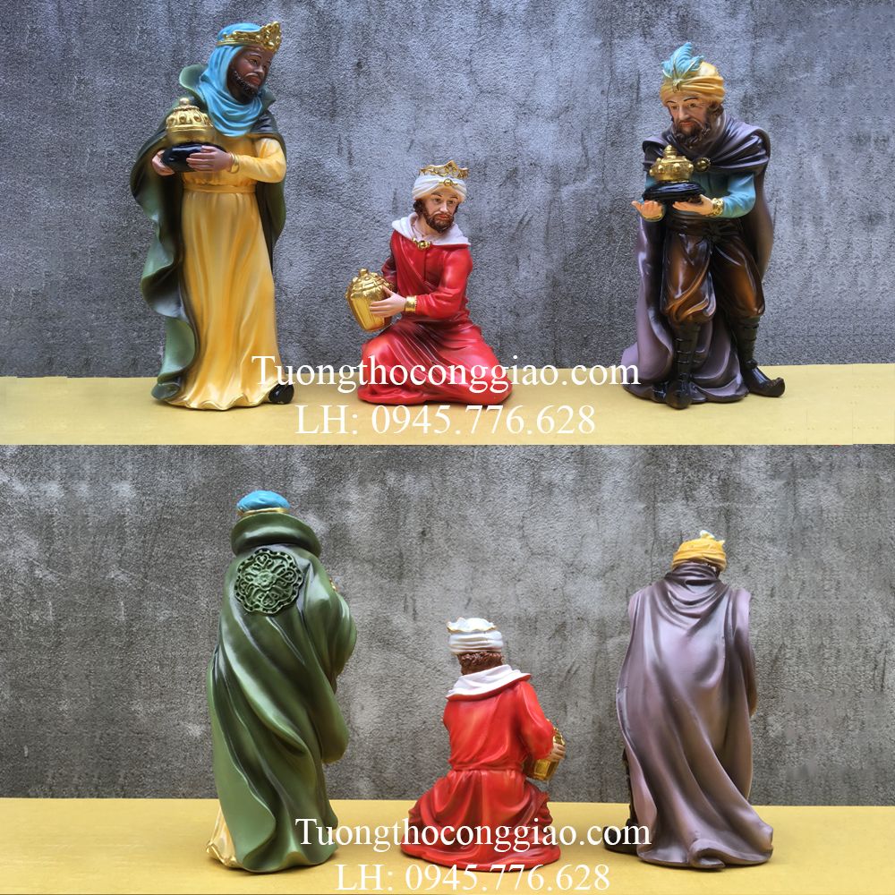 Bộ tượng Chúa Giáng Sinh ( tượng Hang đá Noel) 30cm 10 tượng