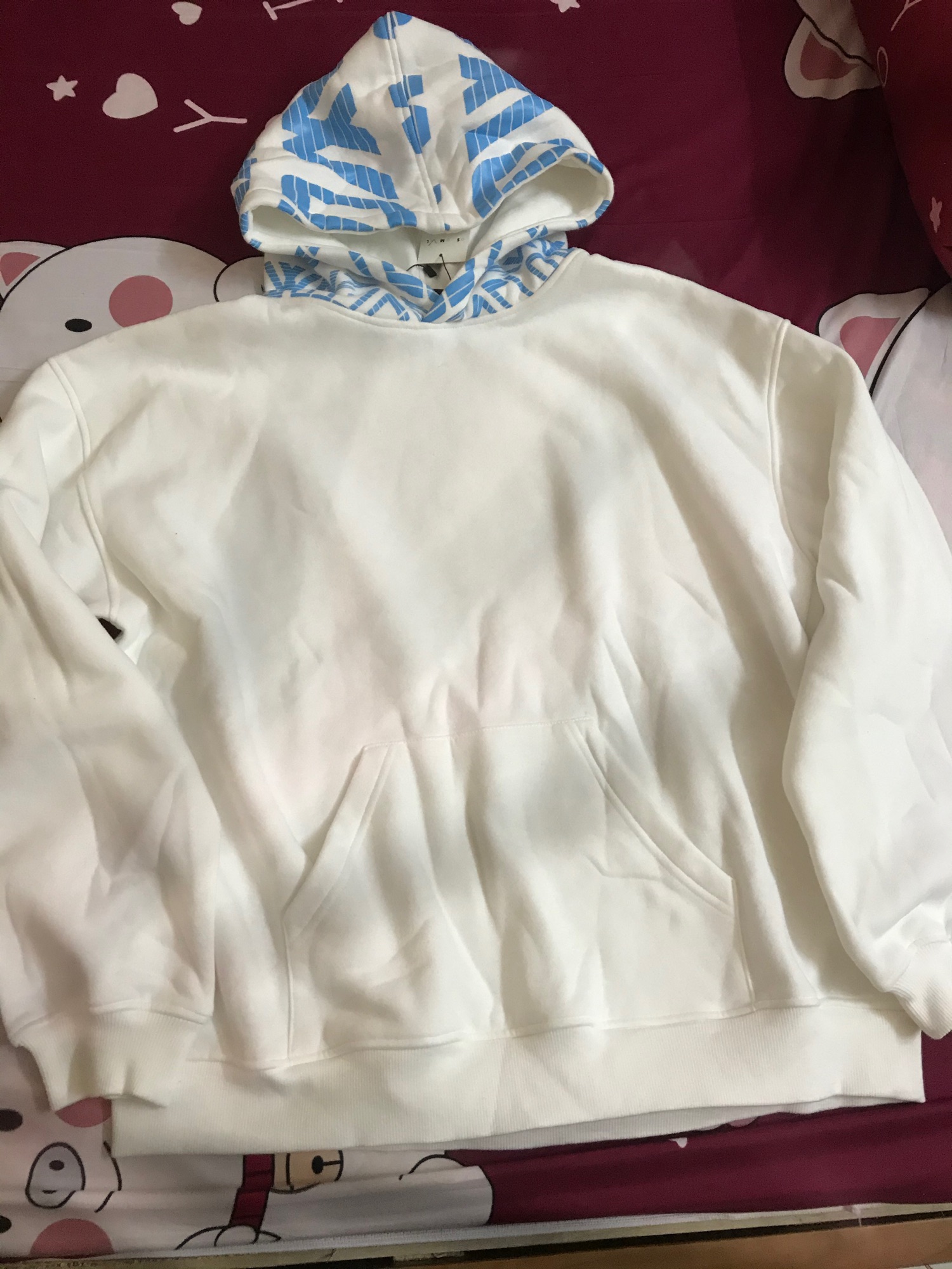 Clownz Infinity Hoodie Trắng  size L
