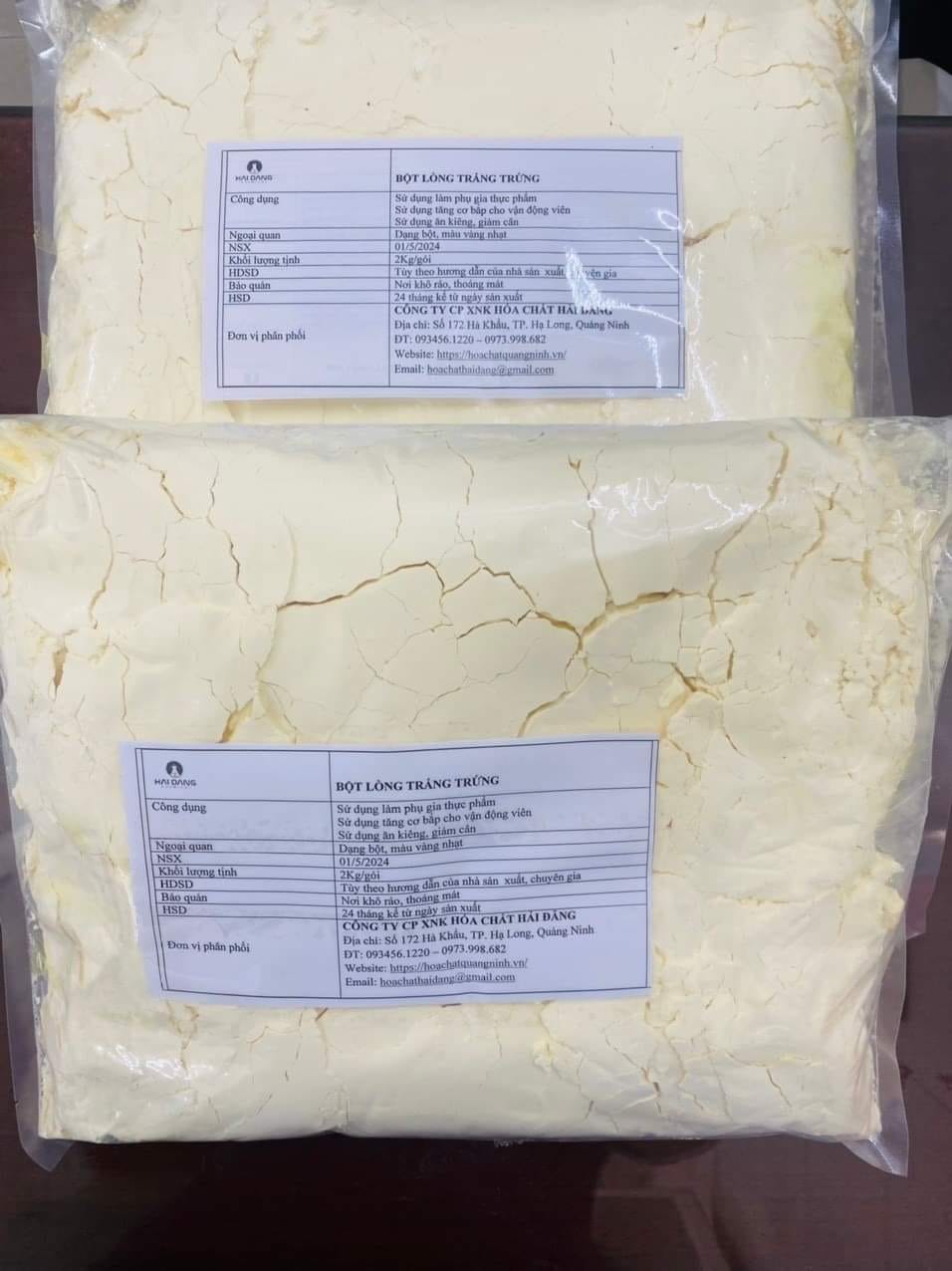 Bột lòng trắng trứng gà