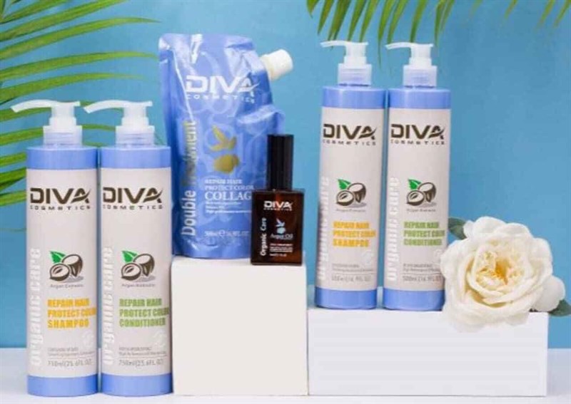 Hấp dầu collagen DIVA cho tóc khô hư tổn 500ml- Túi