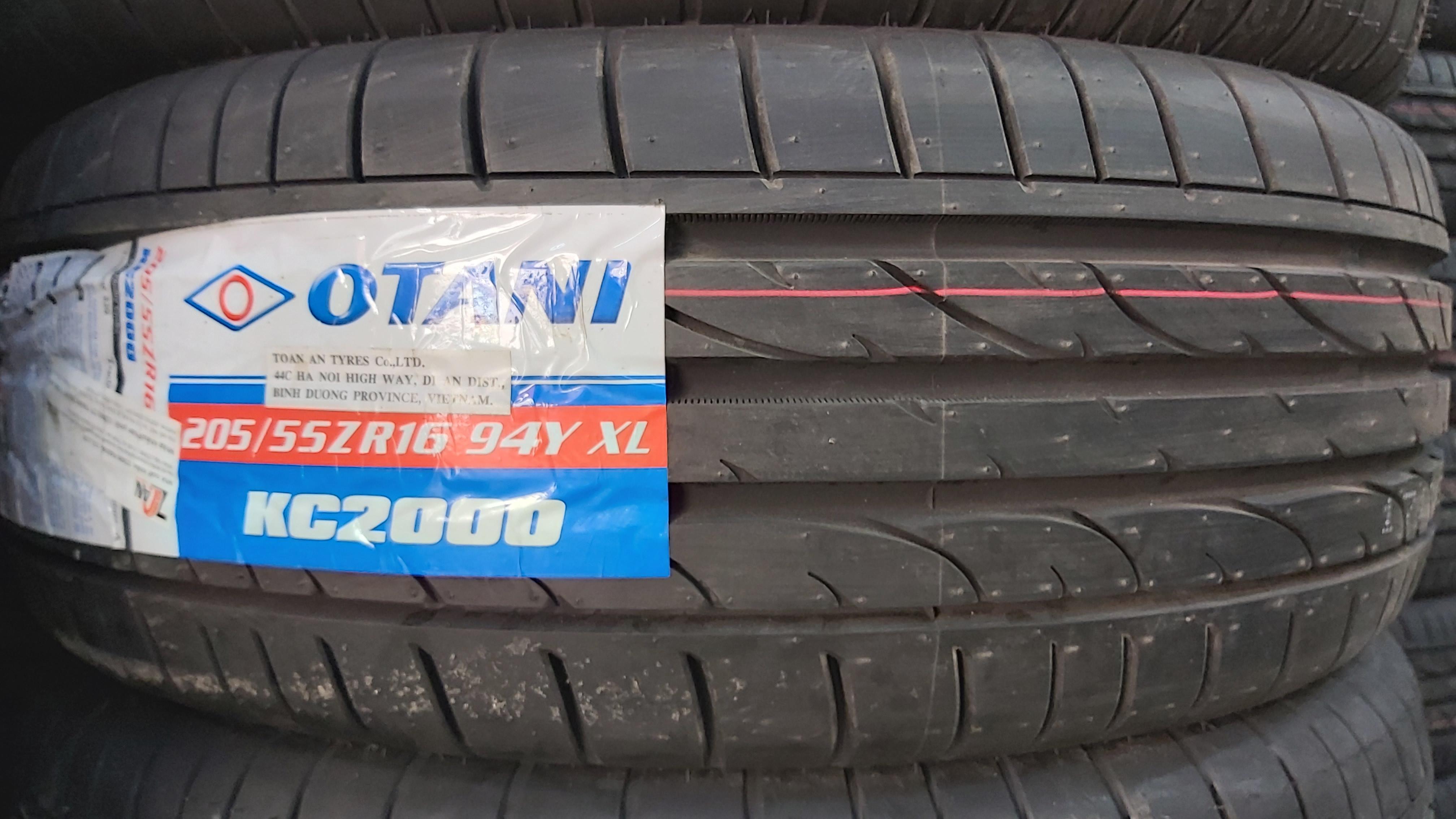205/55zr16 vỏ lốp otani madein thái lan