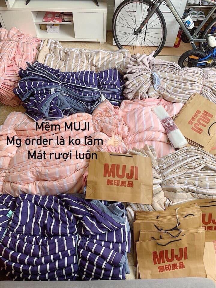 CHĂN MUJI ĐIỀU HÒA XUẤT NHẬT