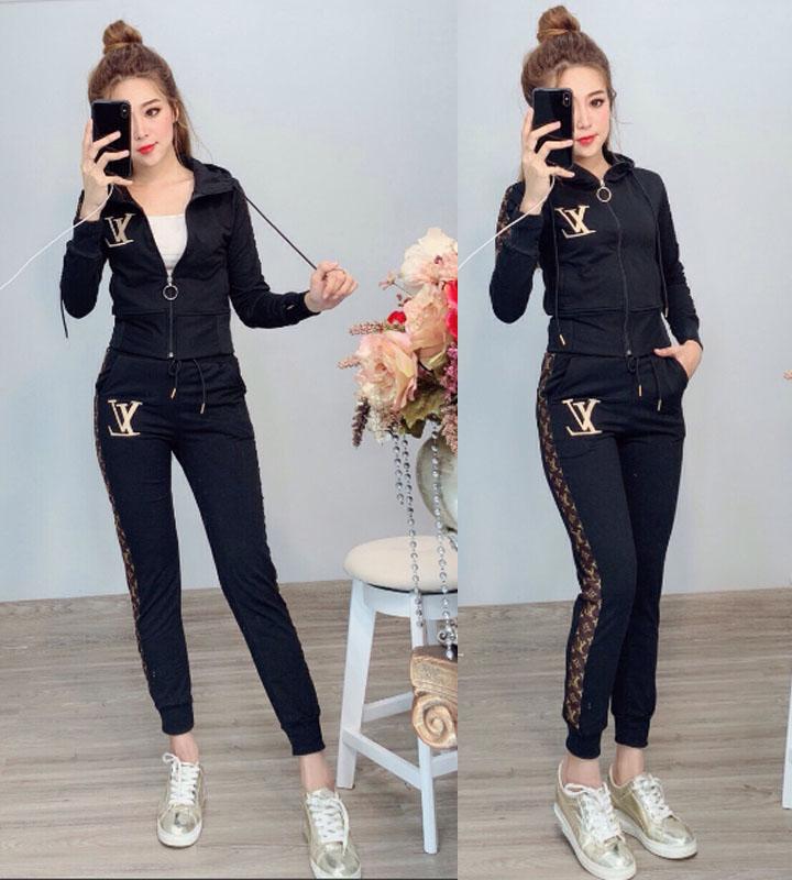 [HCM]Bộ đồ thể thao nữ hotgirl LV