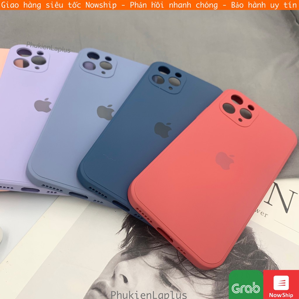 Ốp Chống Bẩn Viền Vuông Iphone 6plus_6splus_7plus_8plus_X_Xs_Xsmax