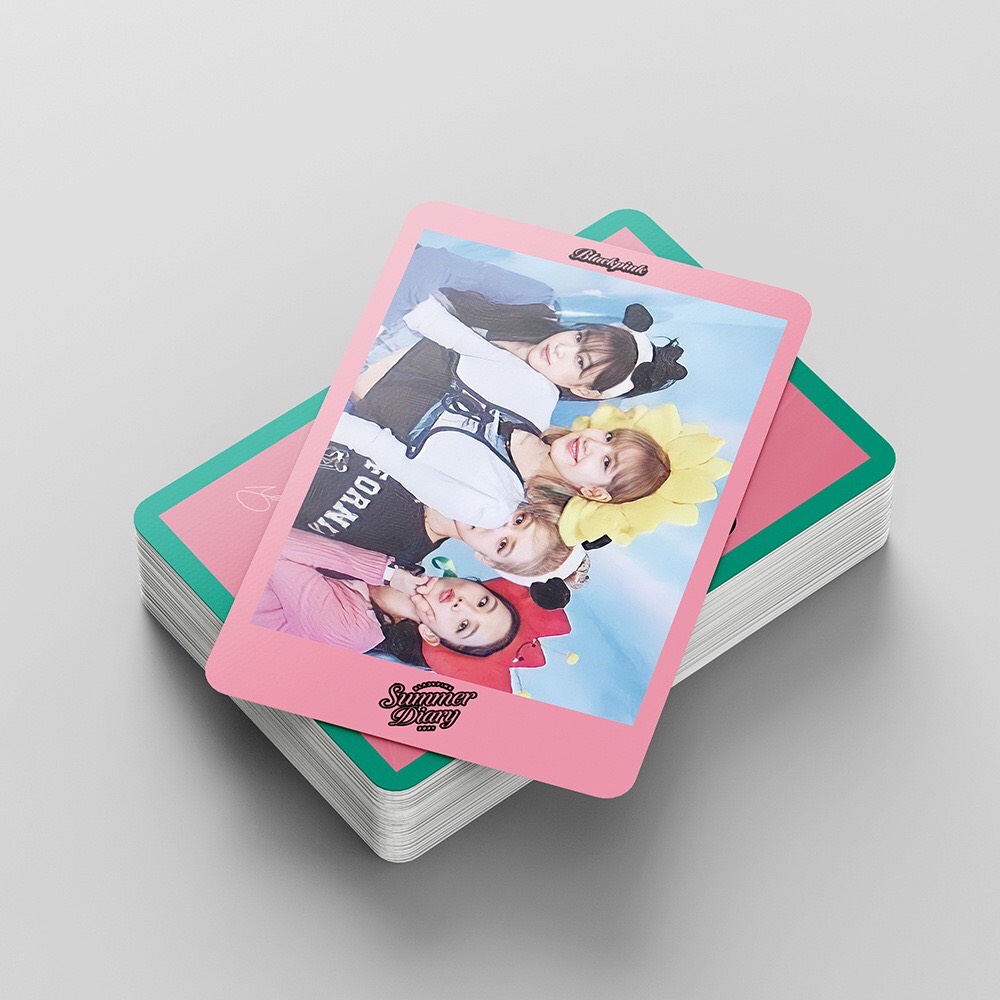 Set 55 lomo card Blackpink Summer Diary 2021