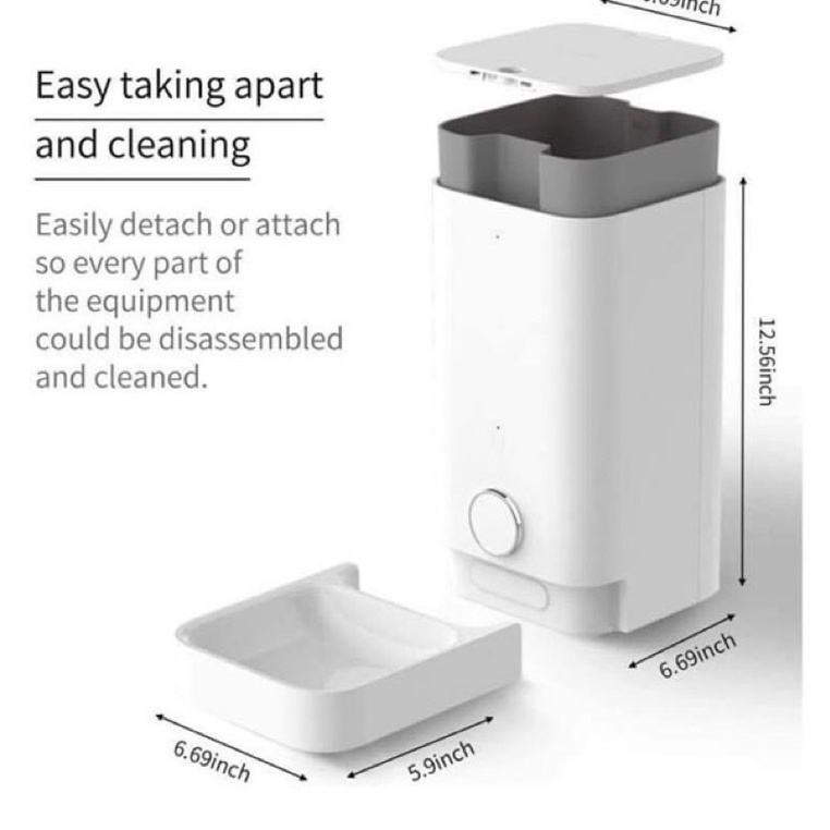 (Bản Petkit Fresh Element Mini - Máy cho ăn tự động Petkit bản mới