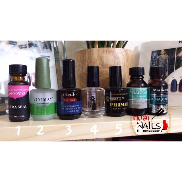 Kiềm dầu liên kết bột Phụ kiện Nail