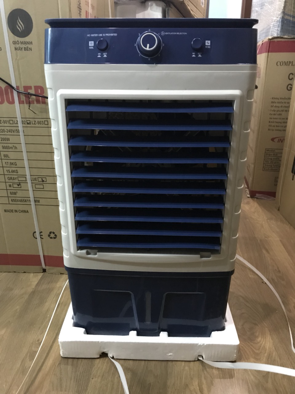(Động cơ đồng bơm tự ngắt) Quạt điều hòa GD-40/YH4800-Máy...