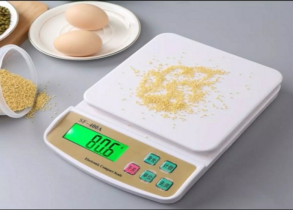 Cân Điện Tử Nhà Bếp Mini Electronic Kitchen Scale Cân Thực Phẩm 5kg Cho Nhà Bếp / Cân Điện Tử Để Bàn Mini 5 Kg Tặng Kèm 2 Pin