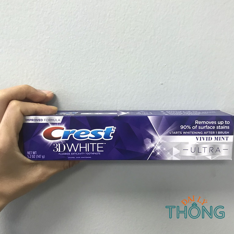 Toothpaste white teeth crest complete plus scope 3D White ultra brilliance