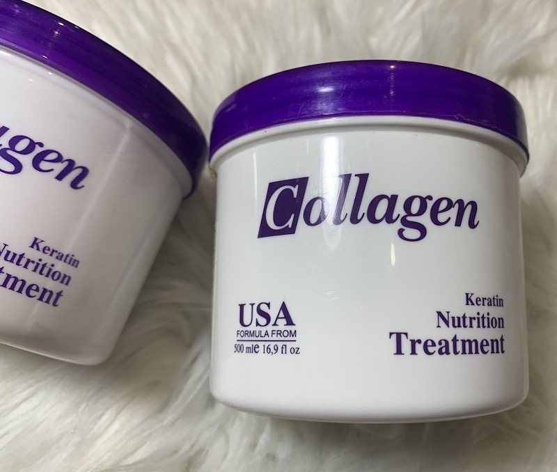 Hấp Dầu Collagen Tiwan Nutrition Siêu Bóng Mượt 500ml