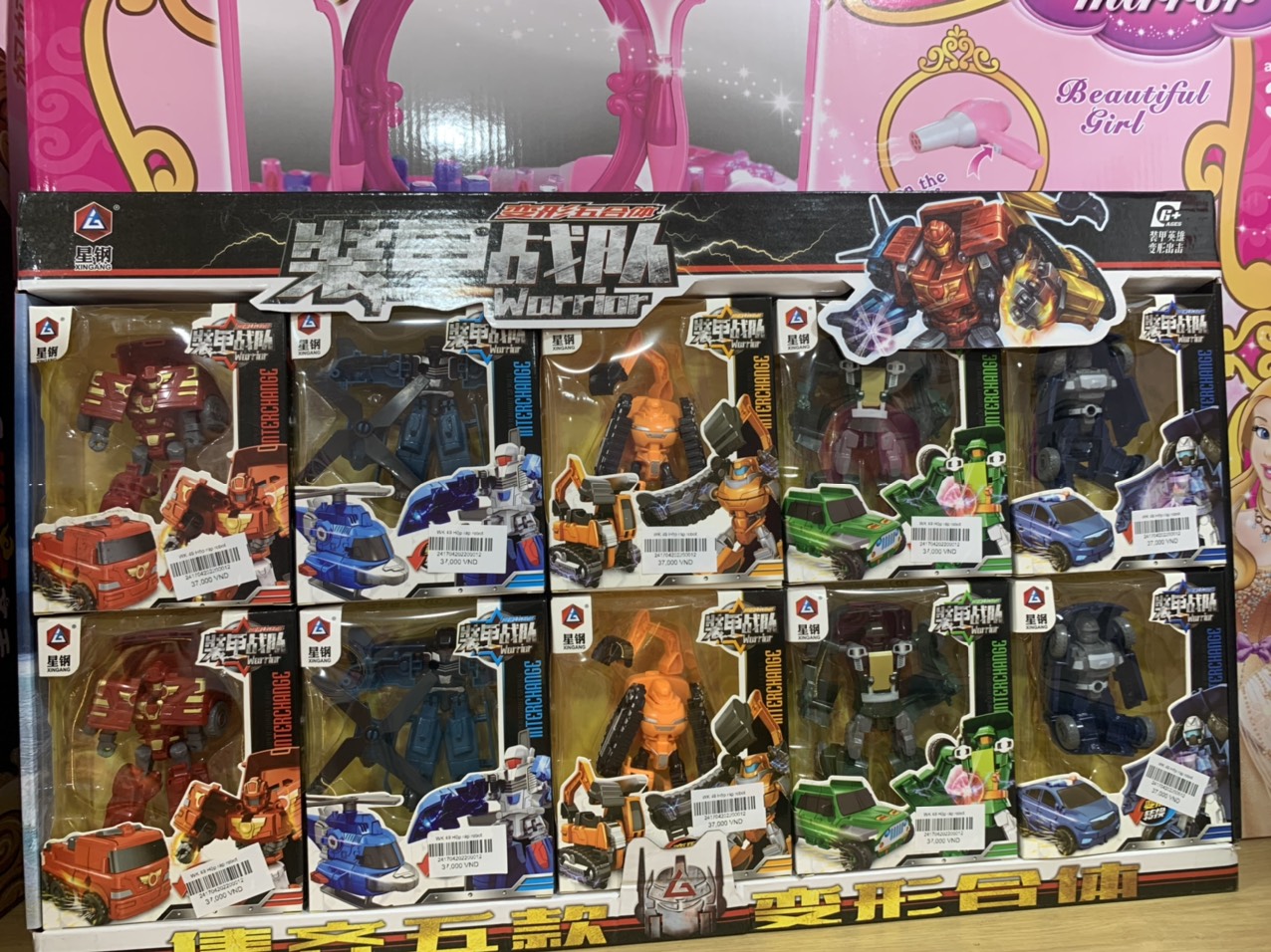 Đồ chơi robot biến hình cho bé