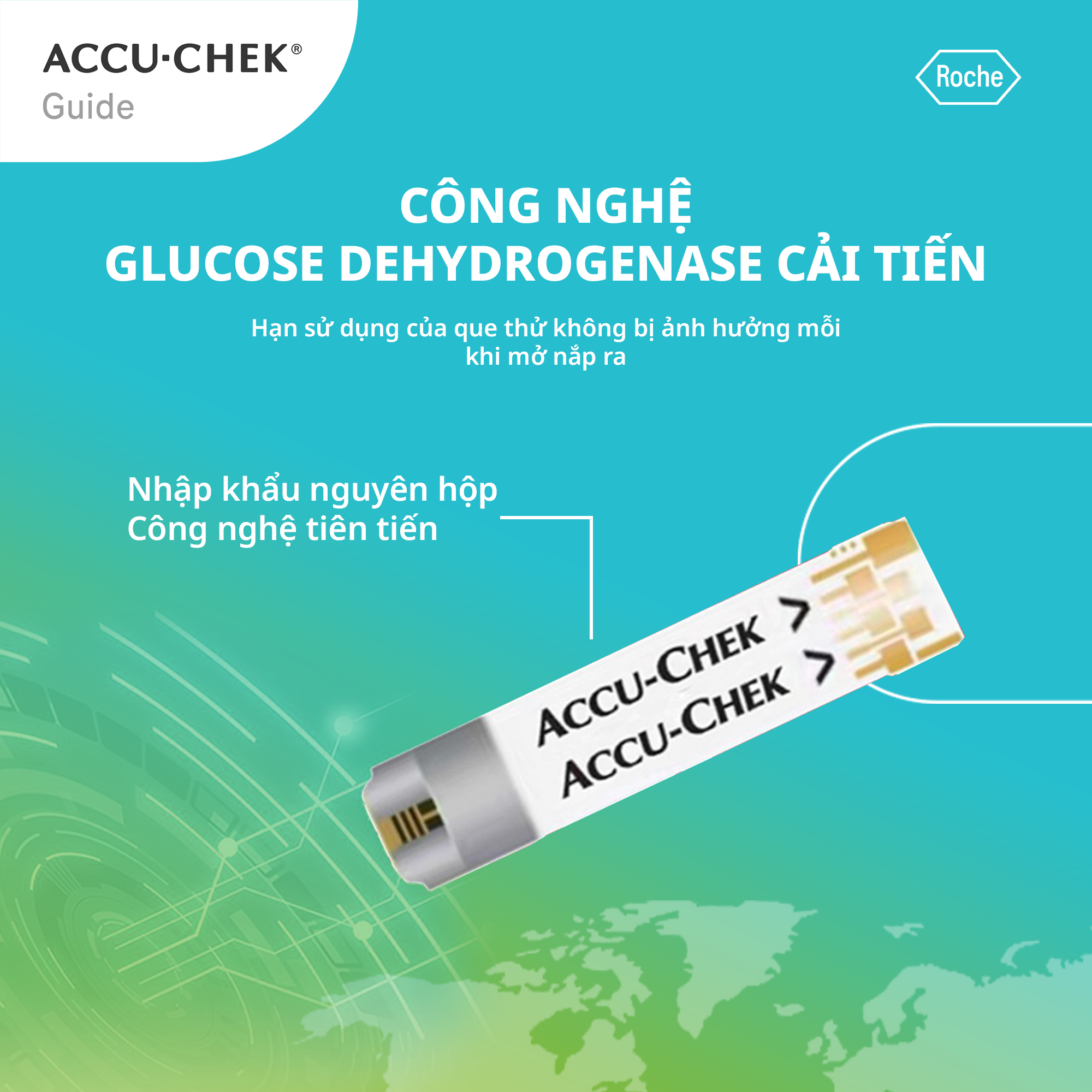 Hộp 50 Que Thử Đường Huyết ACCU-CHEK® Performa