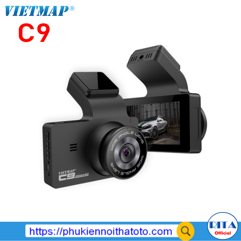 Vietmap C9 - Camera hành trình Hổ Trợ Wifi Truy Xuất Video