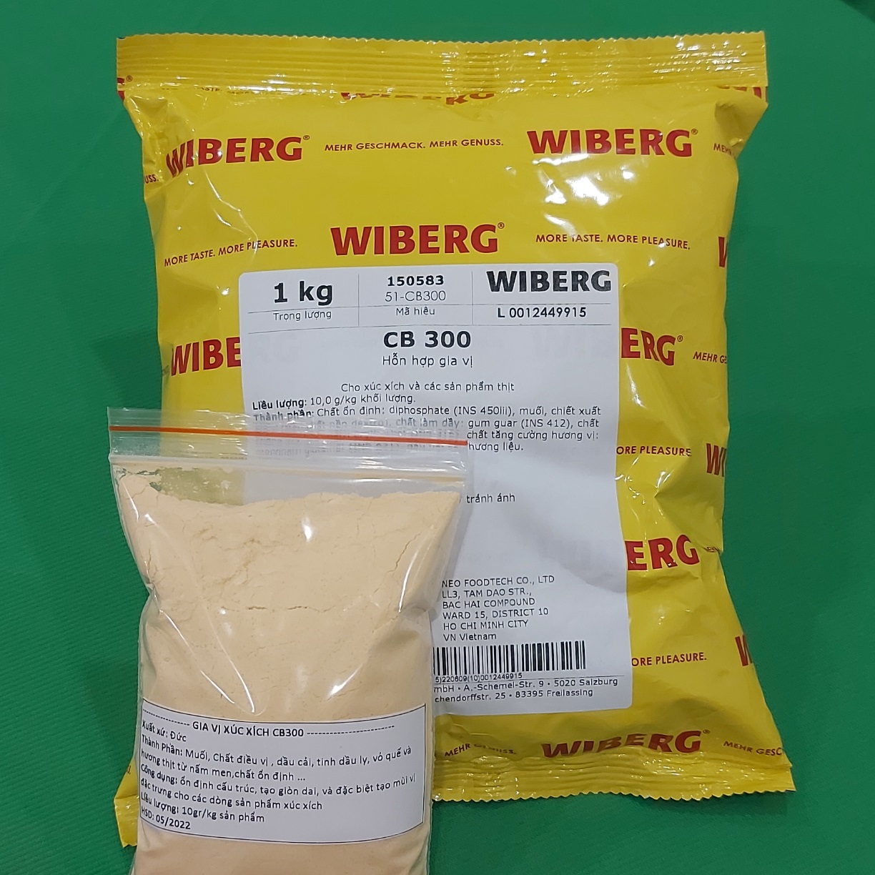 Gia vị xúc xích Đức CB300 1KG