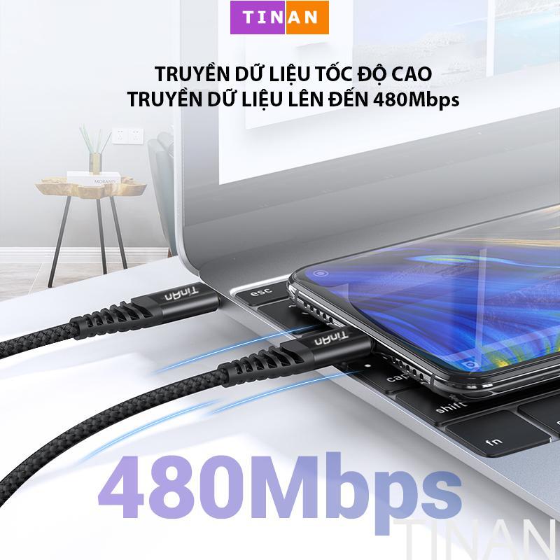 Cáp Sạc, Dây Cáp Truyền Dữ Liệu TypeC - TypeC Tốc Độ Cao, Cho Samsung, MacBook