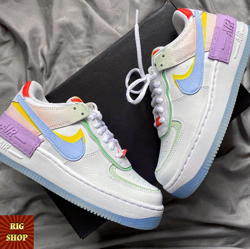 GIÀY THỂ THAO SNEAKER  NỮ AF1 SHADOW MACAROON DIAMOND CANDAY