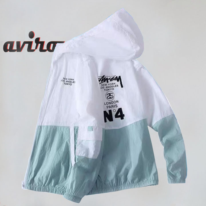 [HCM]Áo Khoác Dù Nam Nữ 2 Lớp Phối N4