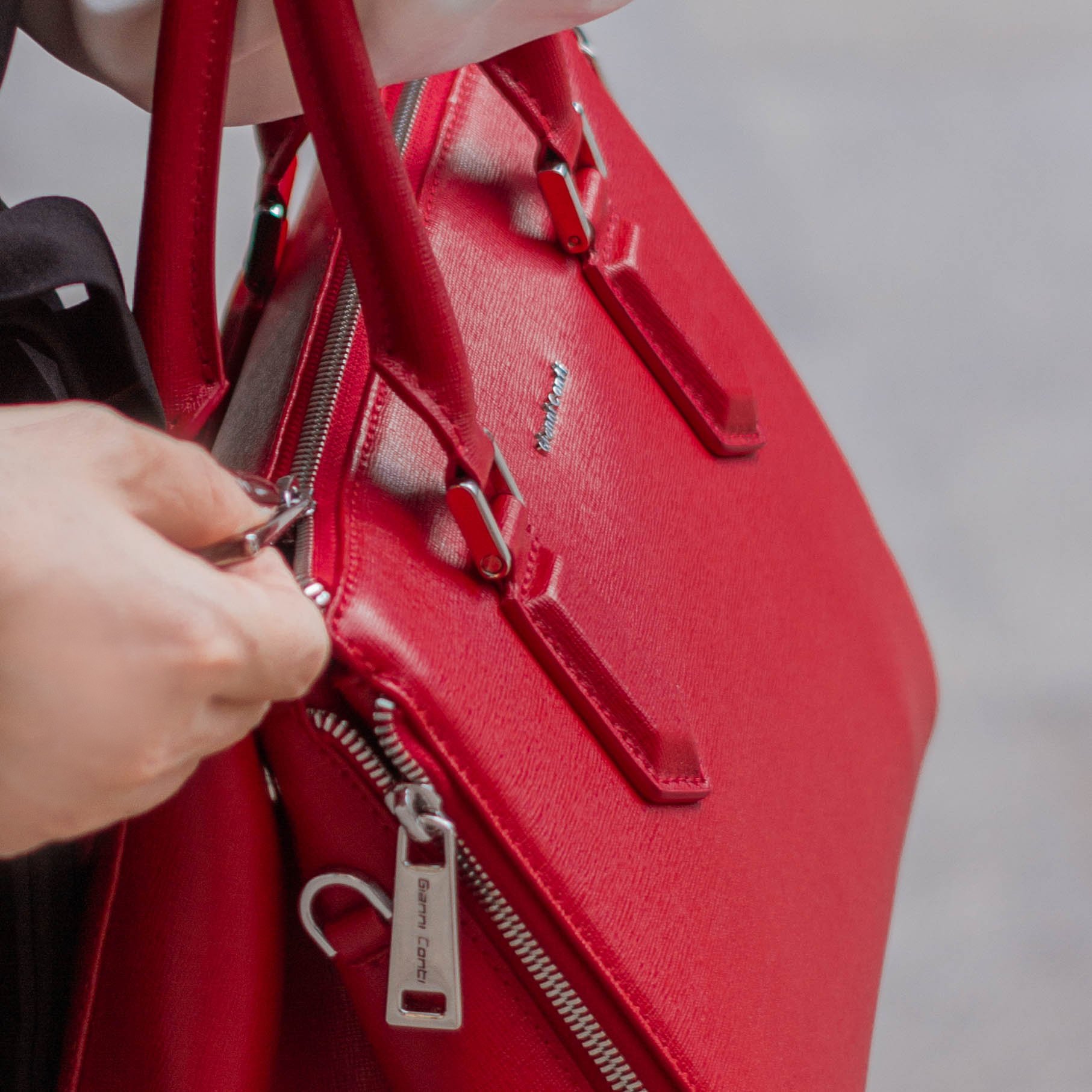 Túi Nữ Công Sở Gianni Conti Italy - 493204RED