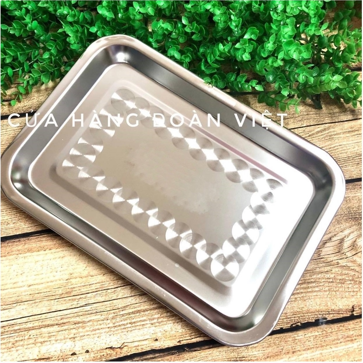 MÂM CHỮ NHẬT INOX SUS 304 Cao Cấp SIÊU ĐẸP. Khay Khuôn mâm đựng chứa thực phẩm ĐA NĂNG, Hàng VIỆT NAM CHẤT LƯỢNG CAO - Cứng cáp, bền - Nhiều Size. Mâm dùng đựng hong phơi thực phẩm TIỆN LỢI