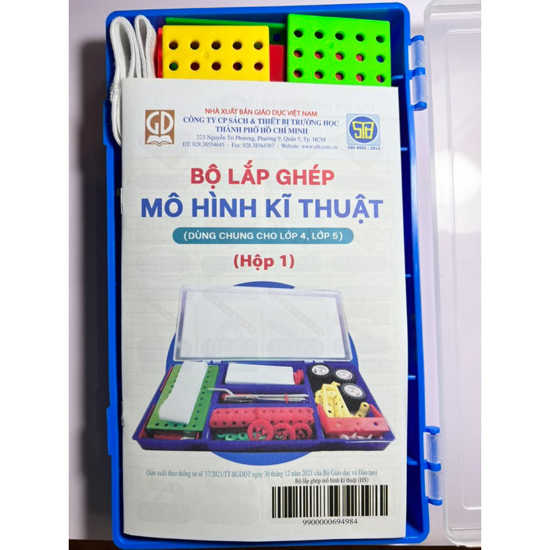 Bộ lắp ghép, lắp ráp mô hình kỹ thuật lớp 4,5 ( môn Công Nghệ)